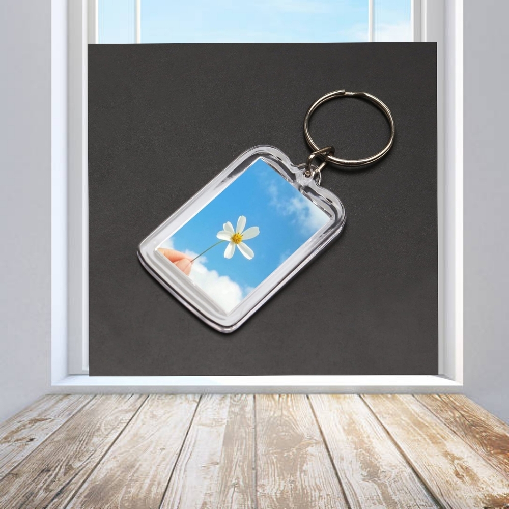 👣4/$20. Photo Key Rings for Pictures in a Frame. 10 Pieces. NWT - Picture 7 of 9